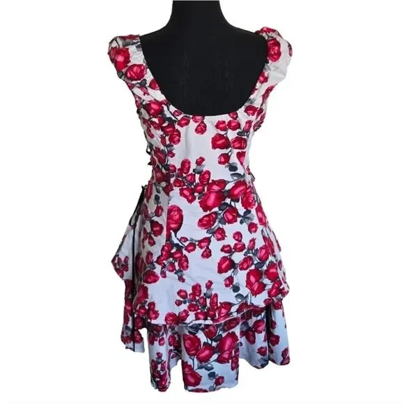 Hearts & Roses Ruffle Tiered Dress Curset Tie - Picture 6 of 13